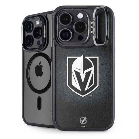 NHL Vegas Golden Knights Black Background iPhone 16 Pro Kickstand Case